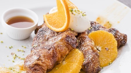 Isn't it a horse! Orange-flavored French toast with croissants, limited to Sarabeth Nagoya store