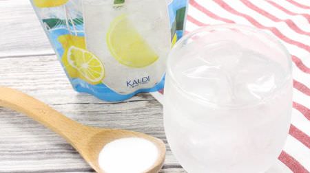 Just melt it into soda! KALDI "Setouchi salt lemon soda" is refreshing and you can drink it