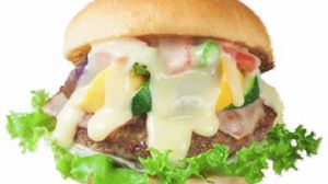 Limited to 50 meals a day "Cheese Fondue Burger" Appears in Freshness "Nasu Garden Outlet"