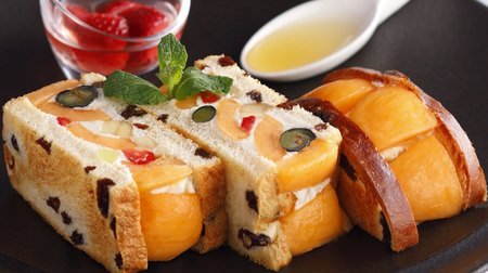 Shiseido Parlor Ginza Main Store "Biwa (loquat) Parfait" and "Fruit Sandwich" from Oseto District, Nagasaki Prefecture! Fill your mouth with the fresh sweetness!