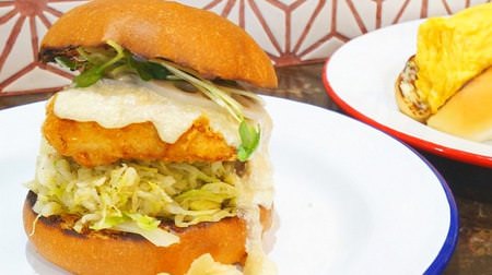 Nakameguro / Deli Fu cious "Kelp 〆 Fish Burger" is insanely delicious! Puru Puru's "Dashi Rolled Egg Dog"