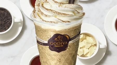 Godiva "Chocolate White Chocolate Earl Gray Tea"-Enjoy the rich scent