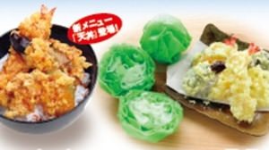 How about a "food sample" making experience during summer vacation? You can make a bowl of rice topped with a bowl of tempura and more!