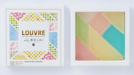 You can play with food! The sweets silhouette puzzle "Louvre Museum Exhibition Limited Tokyo Amber" is fun and beautiful