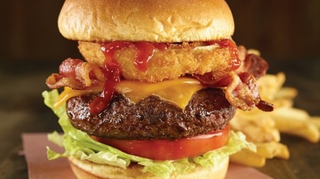 The exciting beef patty burger is 71 yen! A special project to commemorate the founding date at Hard Rock Cafe