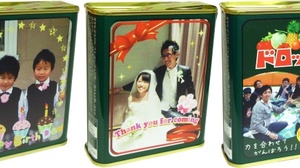 オリジナルの「サクマドロップス缶」写真やメッセージなどを入れて作れる！結婚式やイベントの記念品に