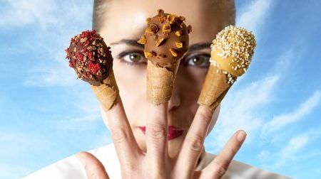 Which finger do you eat from? --Giapo's new "Ice cream on your fingers"