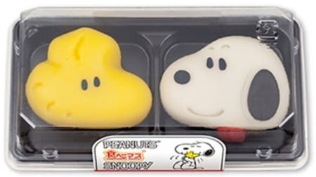 Lawson "Eat trout Snoopy" again! Wood stock is also set Limited quantity with chocolate and custard bean paste
