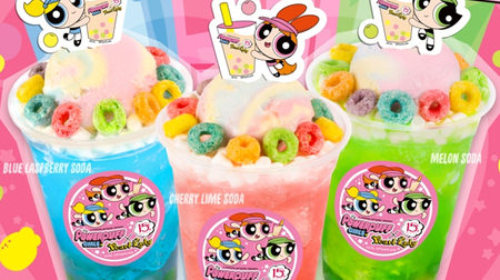 "Powerpuff Girls" tapioca drink appears! -Pearl Lady at 22 stores nationwide