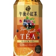 「午後の紅茶Fruit×Fruit TEA オレンジ＆ベリー」が気分転換にぴったり！甘酸っぱいベリーがアクセント