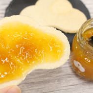 宮崎長友農園 コラボ「OBISEN マンゴー」宮崎銘菓 “飫肥せんべい” にたっぷりマンゴージャム！バニラアイストッピングでワンランク上の美味しさに！
