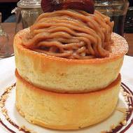 くり好きは食べねば！星乃珈琲店「栗のスフレパンケーキ」がこっくり甘い“モンブラン風”で最高
