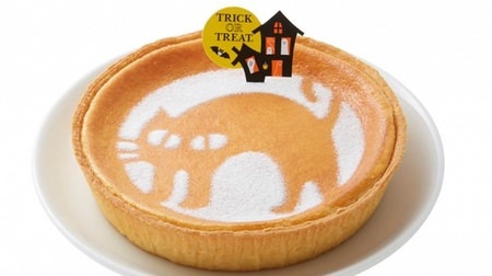 Halloween sweets for Morozoff again this year! Popular pumpkin pudding and "black cat cheesecake"