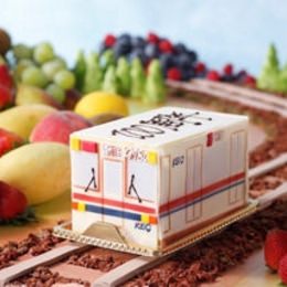 京王電車が「ケーキ」になったよ！　京王の電車＆バス100周年記念で