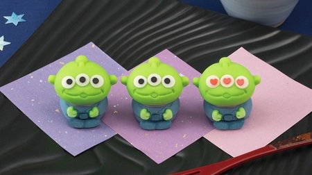 "Toy Story" characters become Japanese sweets! 7-ELEVEN "Eat Trout TOY STORY Alien"-Marron & Beniimo Flavor