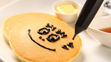 Barbapapa's drawing pancakes! -Cafe Bar Baba Papa's kids-only menu, for adults?