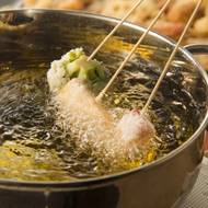 自分で揚げる“串揚げ”が食べ放題！「くし葉（くしよう）」横浜・みなとみらいにオープン