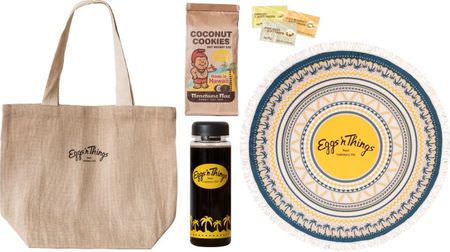 Check out the lucky bag "Lucky Bag 2019" from Eggs'n Things! Pancake tickets, mugs and cookies set