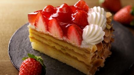 Seasonal strawberry "Red Hoppe" cake at Ginza Cozy Corner! 3 items including sweet and sour "Napoleon pie"