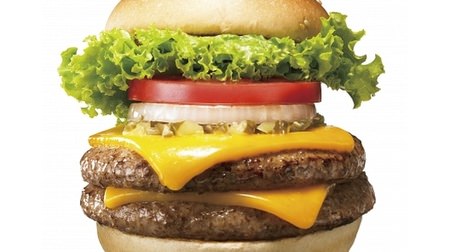 Double the patties and cheese! "Classic WW Burger" for Freshness Burger--Ketchup to your liking