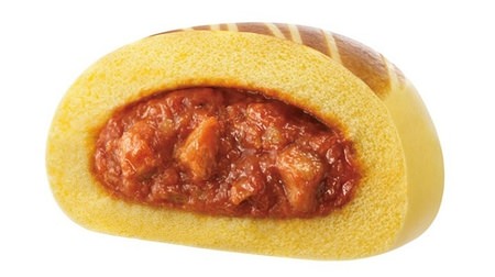 Spicy "Butter Chicken Curry Man" at Ministop! Moist fabric with the image of naan