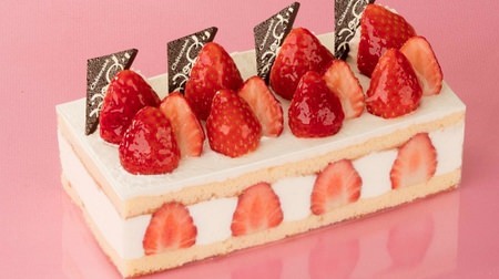 Chateraise's strawberry fair is gorgeous! From cake "Strawberry eating comparison baton" to sweet and sour ice cream and Japanese sweets