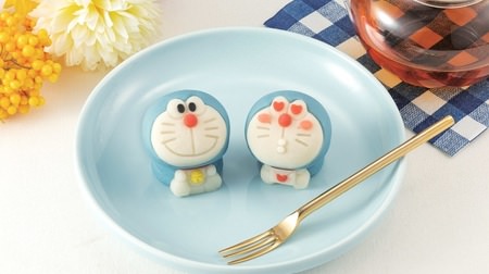 Cute Japanese sweets "Eat trout Doraemon" Lawson! "Heart ver." With a love letter