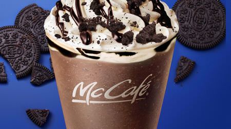 McCafé "Oreo Chocolate Frappe" for a limited time--a cup of crunchy cookies spread in your mouth