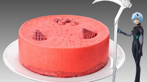 ヱヴァンゲリヲン「赤い大地のケーキ」発売　アヤナミレイ（仮称）のフィギュアつき！