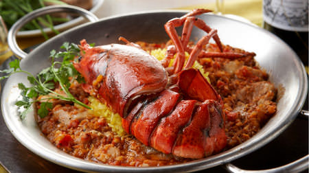 Lobster in Paella !! Mediterranean Fair with Red Lobster