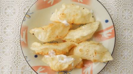 Wrap marshmallows in gyoza skin and fry them to make them delicious! Crispy and mellow texture is irresistible