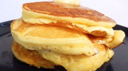 Impressive fluffy feeling! Reproduce "ricotta-style pancakes" at home, easily with hot cake mix and yogurt