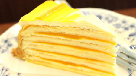 [Tasting] Doutor "Mango Mille Crepe" -Plenty of sweet and sour sauce in the gaps of the crepe