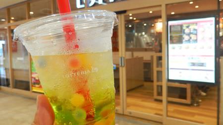 Lotteria's "Tapioca Colors" is as beautiful as a jewel! Refreshing and refreshing, recommended for the damp season
