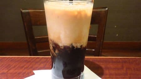 [Tasting] San Marc Cafe "Coffee Jelly Latte" has plenty of bittersweet coffee jelly--mellow milk and plump jelly