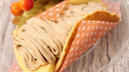 [Tasting] It's not a crepe! FamilyMart limited "Mont Blanc Dora" is a dorayaki dough with a lot of malon cream
