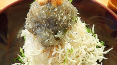 Whether you can eat it depends on your luck! Kamakura / Akimoto morning harvest "raw shirasu bowl"-melting raw shirasu & plump fried shirasu