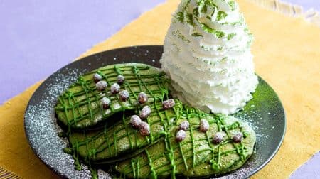 Eggs'n Things "Uji Matcha, Whipped Cream and Red Beans (Azuki)" is now on the grand menu!