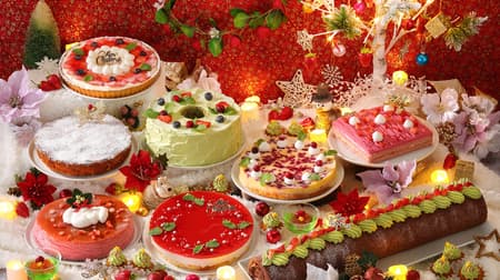 "Strawberry Christmas" with the theme of Suipara and Strawberry-10 kinds of red and green sweets!