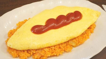 I want to eat omelet rice from Higashi-Ginza "Cafe YOU" side by side! I was captivated by the fluffy and fluffy texture