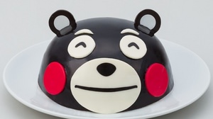 Kumamon, it's going to be a "Christmas cake"! Introducing a black "face-shaped" chocolate cake