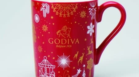 A chance to get the Godiva Christmas Collection "Original Mug"! --Two types, red and white