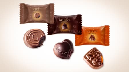 Easy Godiva chocolate at a convenience store! "Godiva Masterpiece" 3 types with melting filling