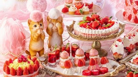Hilton Tokyo Strawberry Dessert Buffet "Strawberry Prima"! Representing the world of ballerinas