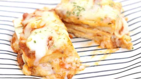 Delicious and low sugar "Koya-Tofu Lasagna" recipe! Easy to use with canned sauce. Just layer and bake!