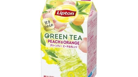 Limited time offer "Lipton Green Tea Peach & Orange"-Refreshing Fruit Green Tea