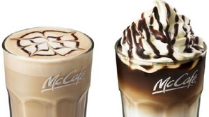 Winter limited "hazelnut latte" on McCafe by Barista