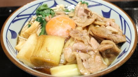 [Tasting] Marugame Seimen's limited-time "duck sukiyaki udon" -sweet and sour dashi and grilled duck are perfect!
