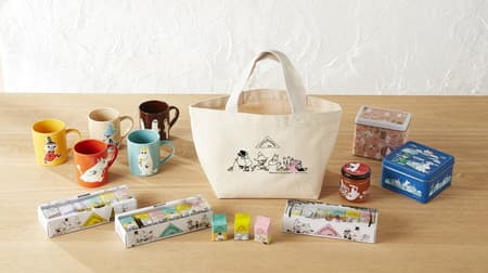 Coffee time with Moomin. "Cafe at Home Moomin Series" perfect for gifts