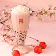 春水堂に「タピオカ桜ベリーミルクティー」 -- 桜の香りと濃厚で豊かな苺の味わい！